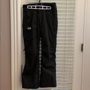 The North Face women’s small black ski pants